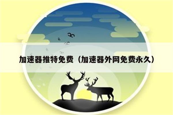 加速器免费永久外网-加速器免费永久外网使用