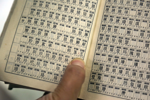 电报数字码,电报数字码读法