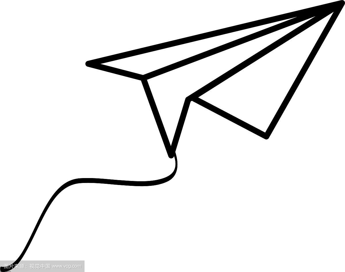 纸飞机简笔画简单又好看、纸飞机简笔画简单又好看又漂亮